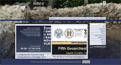 Desktop Screenshot of iarh.hr
